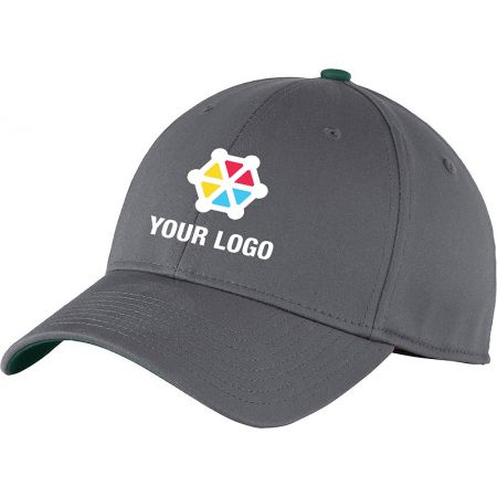 20-NE1100, SM/MD, Grey/Green, Front Center, Your Logo + Gear.